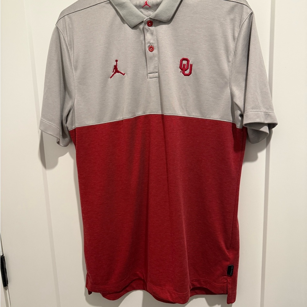 Men’s Oklahoma Sooners Jordan Coaches Polo